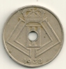 Belgium Belgique Belgie Belgio 25 Cents FL/FR   KM#115.1  1938 - 25 Centimes
