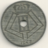 Belgium Belgique Belgie Belgio 25 Cents FL/FR   KM#132  1943 - 25 Cents