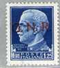 Italia Italy Italien   1943-44  G.N.R. Imperiale   L.1,25   MNH - Mint/hinged