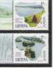 2001 Lituania . Litauen  Y+T 662-3  Mi. 756-7 ** MNH - 2001