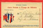 CARTE POSTALE MILITAIRE 1915 SECTEUR POSTAL 84 EN BON ETAT - Documents