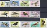 1981 SAINT KITTS St Christophe 454-67** Oiseaux Surchargé Specimen - St.Kitts Y Nevis ( 1983-...)