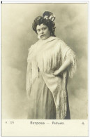 Russia Opera Vera Petrova - Zvantseva Mezzo-soprano 1904 Music - Opéra