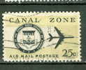 Canal Zone 1968 25 Cent Air Mail Issue #C52 - Kanalzone