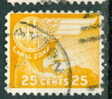 Canal Zone 1958 25 Cent Air Mail Issue #C30 - Canal Zone