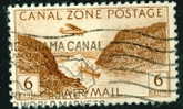 Canal Zone 1931 6 Cent Air Mail Issue #C8  Panama Canal Cancel - Canal Zone