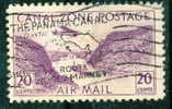 Canal Zone 1931 20 Cent Air Mail Issue #C11  Panama Canal Cancel - Kanaalzone