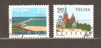 POLAND 2005 - SZCZECIN, SOPOT  - CPL. SET - USED OBLITERE GESTEMPELT USADO - Oblitérés