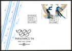 NORWAY FDC 1994 «Paralympics-94». Perfect, Cacheted Unadressed Cover - FDC