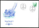 NORWAY FDC 1994 «King Harald V Kr. 6.50». Perfect, Cacheted Unadressed Cover - FDC