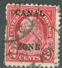 Canal Zone 1925 2 Cent  Washington Issue #84 - Canal Zone