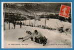 SPORT D´HIVER --  LUGE Et TRAINEAU - En Luge - Winter Sports