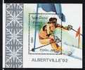 LAOS  LAO 1991, ALBERTVILLE, SKI, 1 Bloc Oblitéré / Used. R566 - Hiver 1992: Albertville