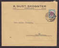 Finland A. GUST. SKOGSTER, HÄMEENLINNA 1926 Cover To Helsingfors - Brieven En Documenten