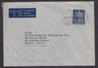 Switzerland Luftpost Par Avion Via Aerea BASEL 1946 Cover Brief Lettre London Great Britain - Erst- U. Sonderflugbriefe