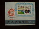 KUT 1972 MUNICH OLYMPICS MINISHEET (4 Values) On FDC. - Kenya, Uganda & Tanzania