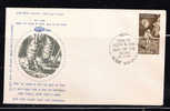 J) 1969 INDIA, ASTRONAUN ON MOON, SPACE, FDC - Lettres & Documents