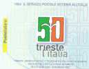 Libretto 50° Restituzione Trieste 2004 - Carnets