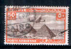 EGYPT / 1933 / AIRMAIL / AIRPLANE / HANDLEY PAGE H.P.42 OVER PYRAMIDS / VF USED . - Used Stamps