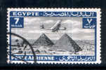 EGYPT / 1933 / AIRMAIL / AIRPLANE / HANDLEY PAGE H.P.42 OVER PYRAMIDS / VF USED . - Used Stamps