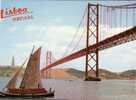 (402) Voile Et Voilier - Sailing & Sailing Boat - Lisboa + Bridge - Segeln