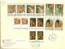 1979 - San Marino 1042/44 + 1045/48 Raccomandata - Lettres & Documents