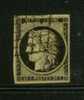 FRANCE N° 3 Obl. - 1849-1850 Ceres