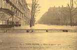 REPRO - Paris Inondé - Boulevard Haussmann Au Square Louis XVI - Lotes Y Colecciones