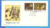 Painting. Hunting. Romania FDC  1X First Day Cover - Impressionisme