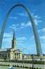 The Gatheway Arch And The Old Cathedrale - St Louis , Mo - St Louis – Missouri