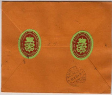 LUXEMBOURG - 1923 - YVERT N°145 Seul Sur LETTRE RECOMMANDEE Avec VIGNETTES Au DOS Pour ZÜRICH (SUISSE) - Covers & Documents