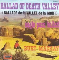 SP 45 RPM (7")  B-O-F  Burt Mackay  "  Ballad Of Death Valley  " - Filmmuziek