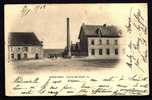 CPA  PRECURSEUR- FRANCE- GUEUGNON (71)- ENTREE DES USINES EN 1900 ET CHEMINÉE EN GROS PLAN- - Gueugnon