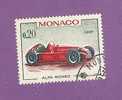 MONACO TIMBRE N° 713 OBLITERE GRAND PRIX AUTOMOBILE VOITURE ALFA ROMEO - Unclassified