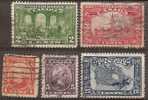 CANADA - 1927 Confederation. Scott 141-5. Used - Used Stamps