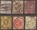 GREAT BRITAIN - Small Used Lot Of Queen Victoria. 2½d (plate 23), 6d (plate 17). Catalogue $75+ - Used Stamps