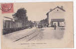 Montfaucon En Velay : La Gare , Train - Montfaucon En Velay