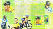 Sports - Cyclisme - Amstrong - Ulrich - Rép Du Congo - COB BF 402 / 05 ** De 2006 - MNH - NON Dentelés - Valeur 140 Euro - Neufs