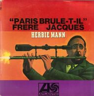 EP 45 RPM (7")  B-O-F  Herbie Mann / Maurice Jarre  "  Paris Brûle-t-il  " - Filmmusik