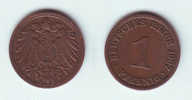 Germany 1 Pfennig 1907 A - 1 Pfennig