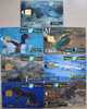 Nice 10 Cards Cartes Karten From SPAIN Espagne Spanien (7 Different) All From Set Fauna Iberica, Birds Lizards Seal - Basisausgaben