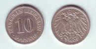 Germany 10 Pfennig 1901 D - 10 Pfennig