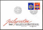 NORWAY FDC 1989 «Christmas». Perfect, Cacheted Unadressed Cover - FDC