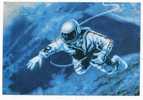SPACE - CCCP, First Space Walk, Draving By Cosmonaut Alexei Leonov - Space