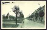 CPA  ANCIENNE- FRANCE- VIBRAYE (72)- AVENUE DE LA GARE- LE MONUMENT AUX MORTS- ANIMATION - Vibraye