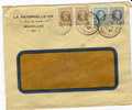 Timbre BELGIQUE Lettre De Bruxelle Pour Paris 1925 - Storia Postale