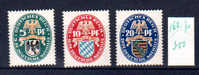Armoirie De Prusse, Bavière, Saxe, 368 / 370*, Cote 10 € - Nuovi