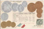 CPA MONNAYAGE INTERNATIONAL - FRANC - PAVILLON NATIONAL - Coins (pictures)