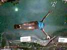 REP. DOMINICANA  SANTO DOMINGO, LOS TRES OJOS PARK TUFFO  JUMPING SALTO NEL LAGO N1973  DA982 - Dominicaine (République)