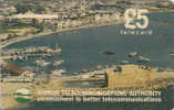 Cyprus, CYP-M-35, 17CYPB, £5,  Paphos Harbour, White Stripe On Backside - Cyprus